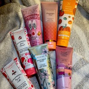 Bath and body works hand cream multiple scents